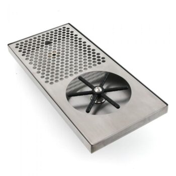 Espresso Parts 15" x 7" Rinser with Side Spray