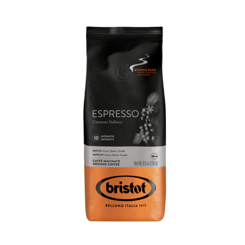 Bristot Espresso Cremoso Italiano - Ground - 8.8 oz