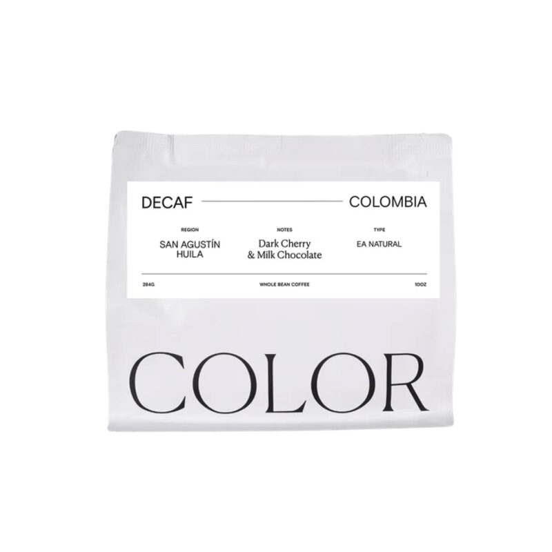 Color Coffee Roasters - Colombia San Agustin Decaf