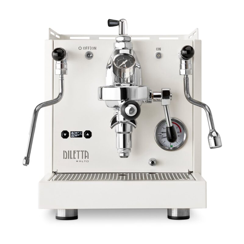 Diletta Alto Espresso Machine With Flow Control - White - Open Box