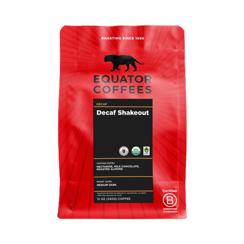 Equator Coffee - Decaf Shakeout Blend Fair Trade Organic