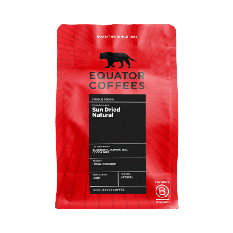 Equator Coffee - Ethiopia Sun Dried Natural