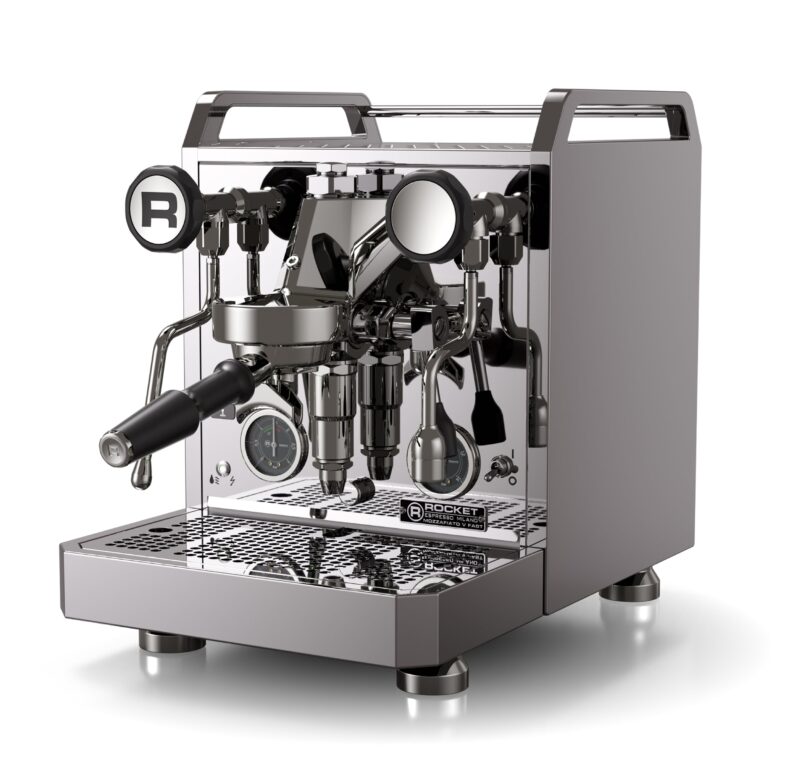 Rocket Espresso Mozzafiato FAST V Espresso Machine - Chrome - Open Box