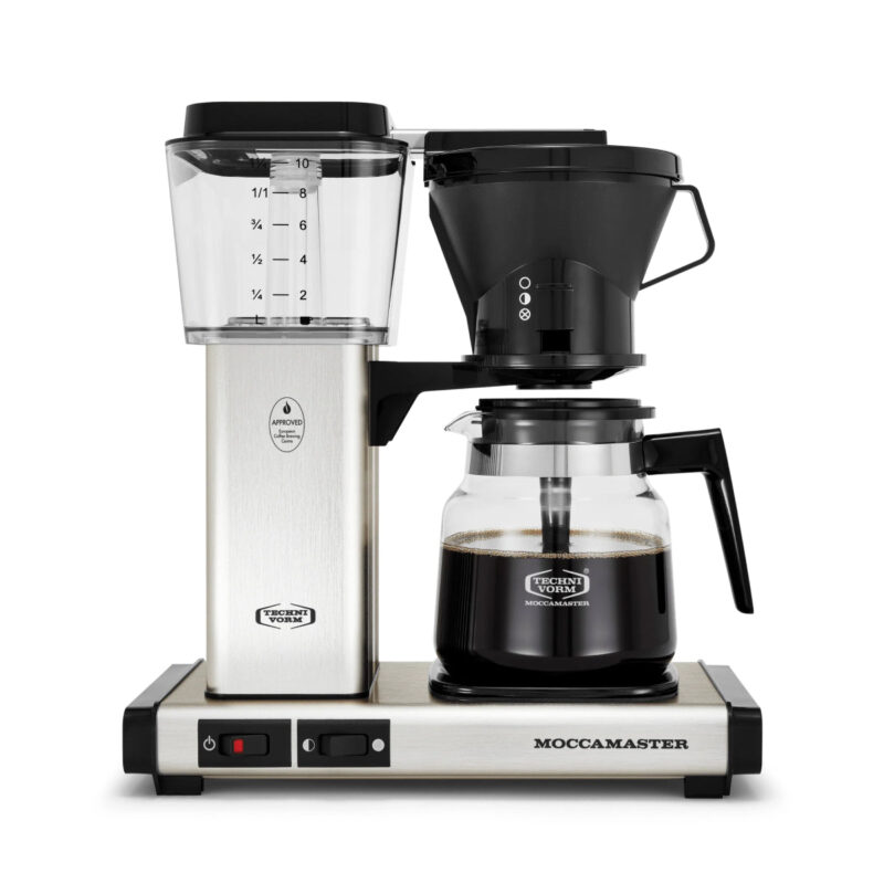 Technivorm Moccamaster Coffee Brewer KB741 - Brushed Silver - Open Box