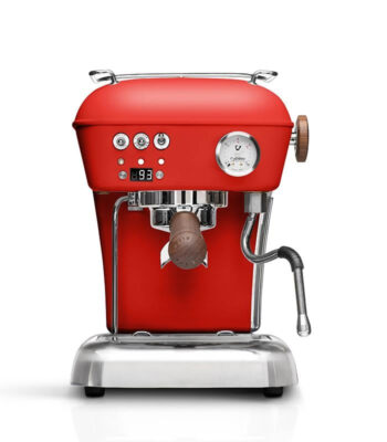 Ascaso Dream PID Espresso Machine - Love Red and Walnut - Open Box