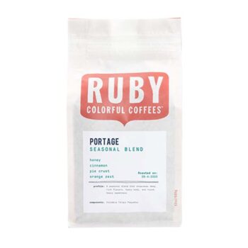 Ruby Colorful Coffees Portage Blend