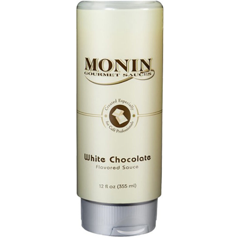 Monin Gourmet Sauces - White Chocolate - 12 oz